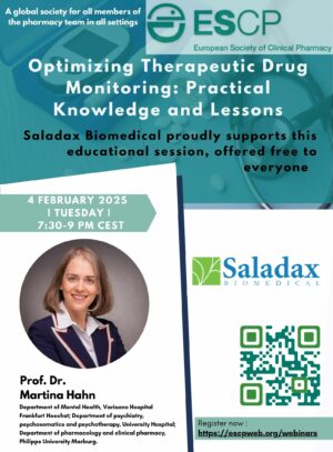 4 February 2025: Webinar on Optimizing Therapeutic Drug Monitoring | Practical Knowledge and Lessons