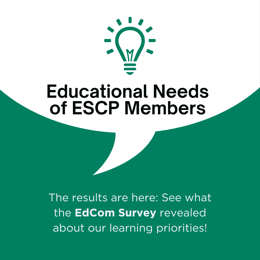 ESCP Education Committee Survey Results