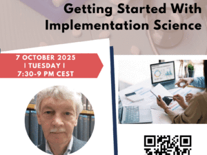 7 October 2025: Webinar on Getting started with Implementation Science
