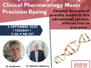 2 September 2025: Webinar on Advancing Oncology Through Therapeutic Drug Monitoring: Clinical Pharmacology Meets Precision Dosing