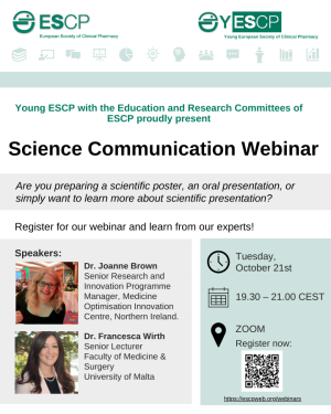 21 October 2025: YESCP Science Communication Webinar