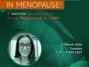 3 March 2026: Webinar on Menopause and HRT